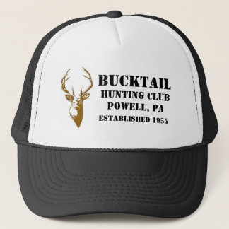 Camionero Gorra del club de caza de Bucktail \ impreso
