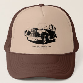 Camionero gorra del coche de los años 40