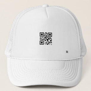 Camionero Gorra del código del qr de Jesús