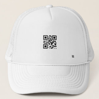 Camionero Gorra del código del qr de Jesús