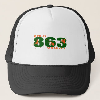 Camionero gorra del Condado de Polk 863