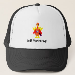 Camionero Gorra del consumo de vino de la acción de gracias