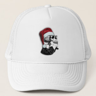 Camionero Gorra del cráneo de Santa