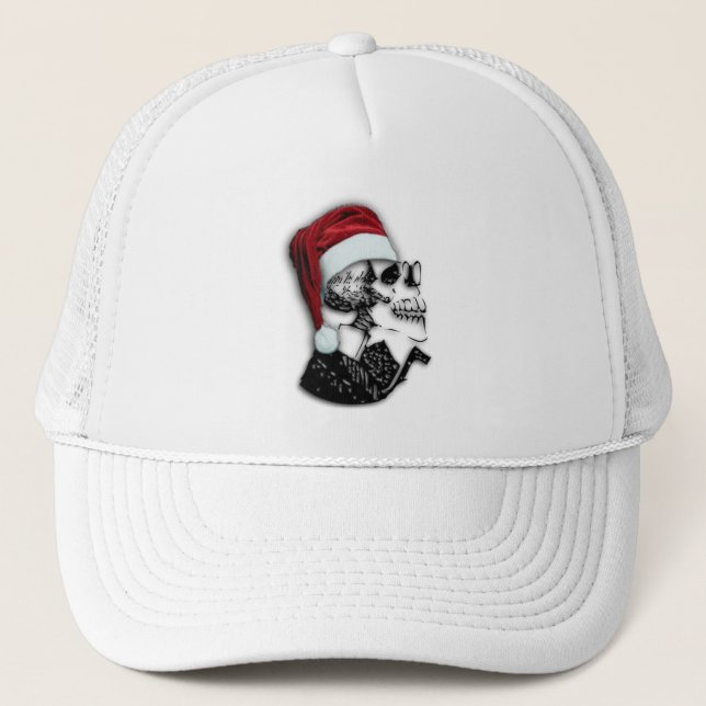 Camionero Gorra del cráneo de Santa (Anverso)