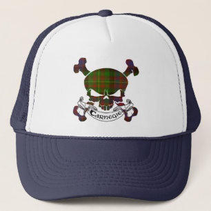 Camionero Gorra del cráneo del tartán de Carnegie