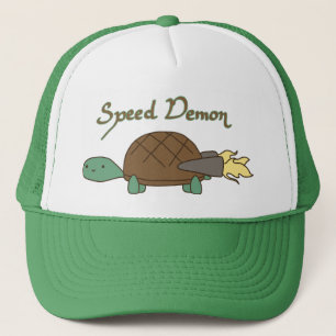 Camionero Gorra del demonio de velocidad
