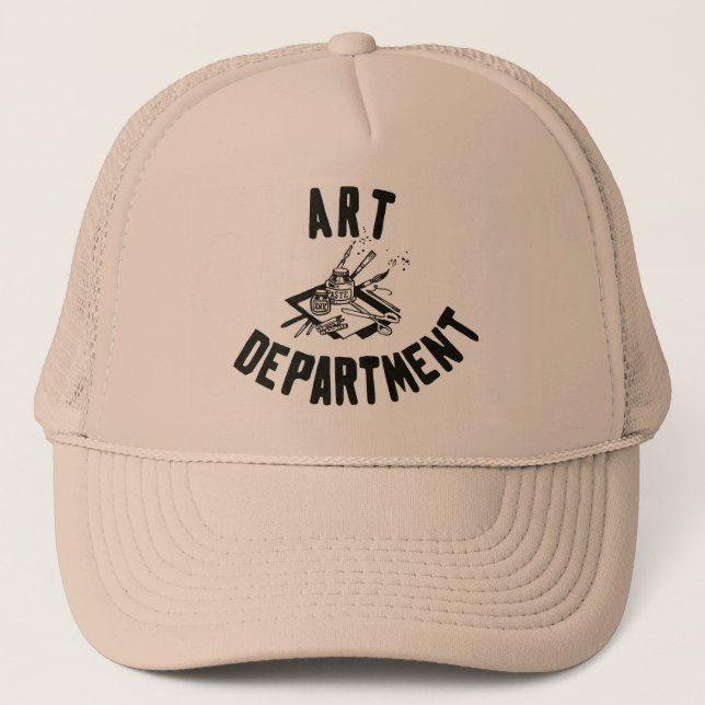 Camionero Gorra del DEPARTAMENTO de ARTE (Anverso)