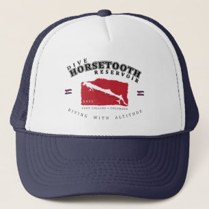 Camionero Gorra del depósito de Horsetooth de la zambullida