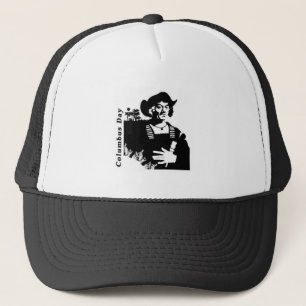 Camionero Gorra del día de Colón