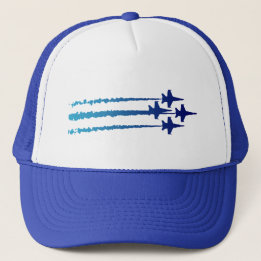 Camionero Gorra del diamante de los ángeles azules