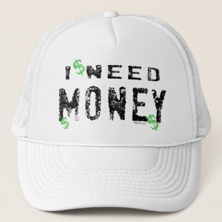 Camionero Gorra del dinero de la necesidad