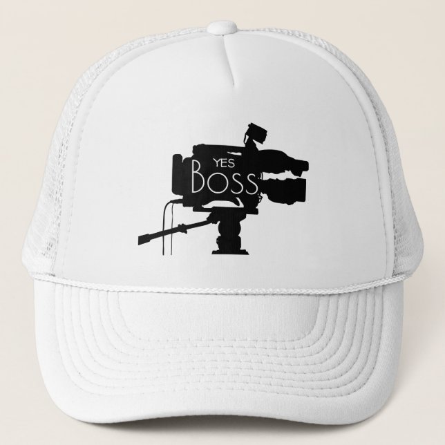 Camionero Gorra del Director de Cine del Jefe Sí (Anverso)