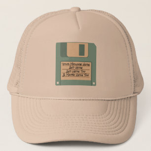 Camionero Gorra del disco blando del ordenador de encargo