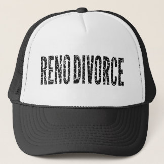 Camionero Gorra del divorcio de Reno