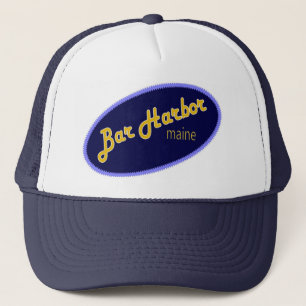 Camionero gorra del efecto bordado del puerto principal de b