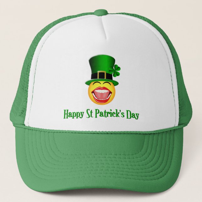 Camionero Gorra del equipo de bebidas alcohólicas del Día de (Anverso)