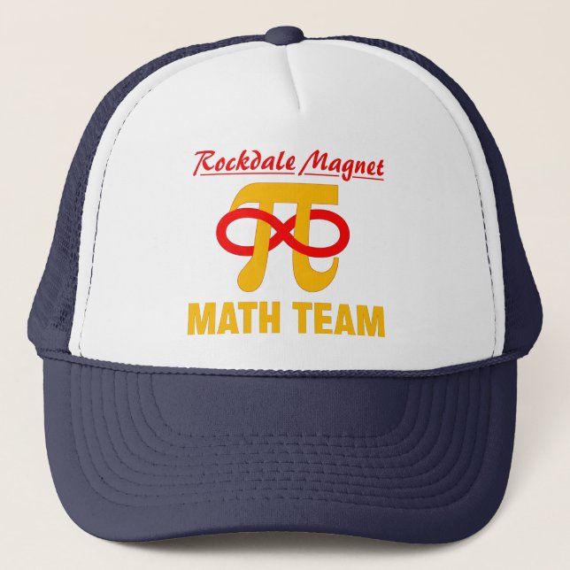 Camionero Gorra del equipo de la matemáticas (Anverso)