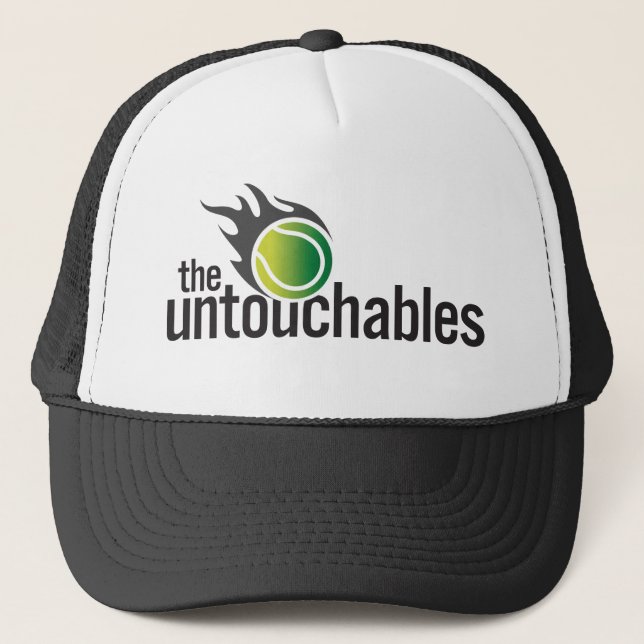Camionero Gorra del equipo del tenis de los intocables (Anverso)