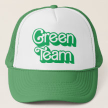 Gorra del equipo verde de la guerra de color