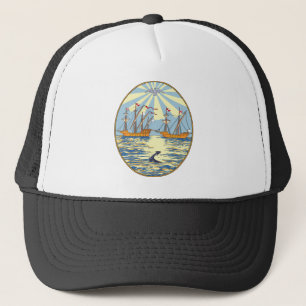Camionero Gorra del escudo de armas de Buenos Aires