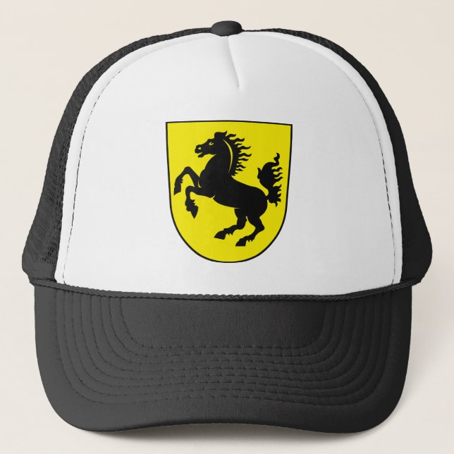 Camionero Gorra del escudo de armas de Stuttgart (Anverso)