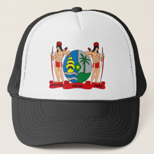 Camionero Gorra del escudo de armas de Suriname
