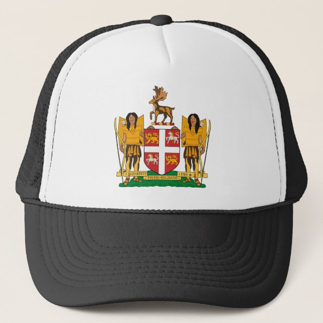 Camionero Gorra del escudo de armas de Terranova (Anverso)