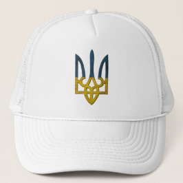 Camionero Gorra del Escudo de Armas de Tryzub en Ucrania