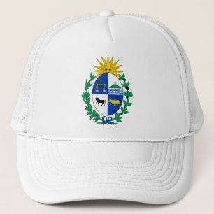 Camionero Gorra del Escudo de Armas del Uruguay
