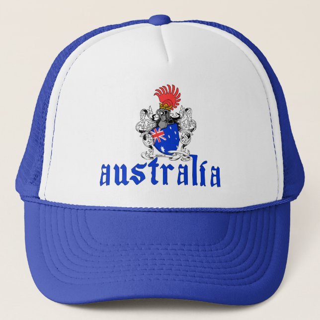Camionero Gorra del escudo de Australia (Anverso)