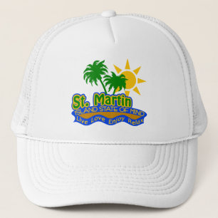 Camionero Gorra del estado de ánimo de San Martín - elija