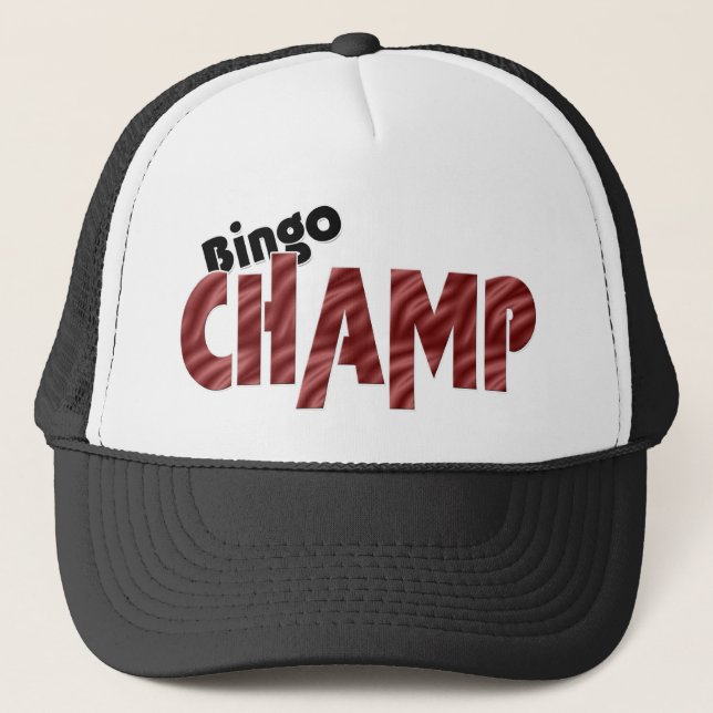 Camionero Gorra del estilo de Vegas del campeón del campeón (Anverso)