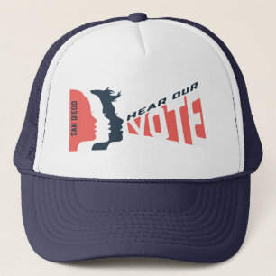 Camionero Gorra del funcionario de marzo San Diego de las