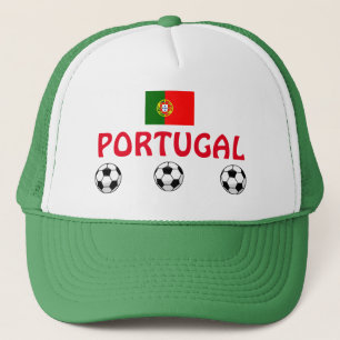 Camionero Gorra del fútbol de Portugal