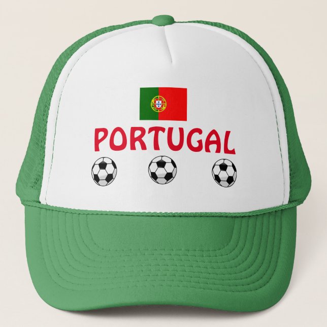 Camionero Gorra del fútbol de Portugal (Anverso)