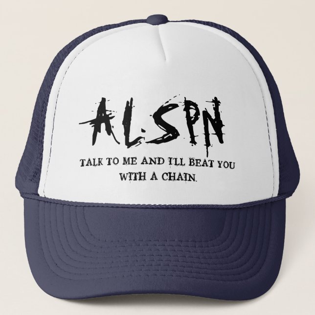 Camionero Gorra del gamberro de ALSPN (Anverso)