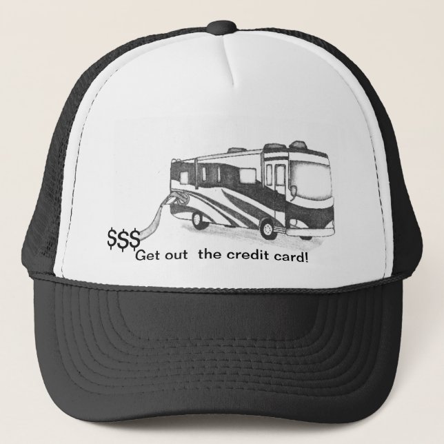 Camionero Gorra del gas de rv (Anverso)