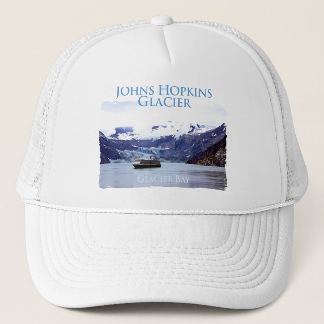 Camionero Gorra del glaciar de Johns Hopkins (Anverso)