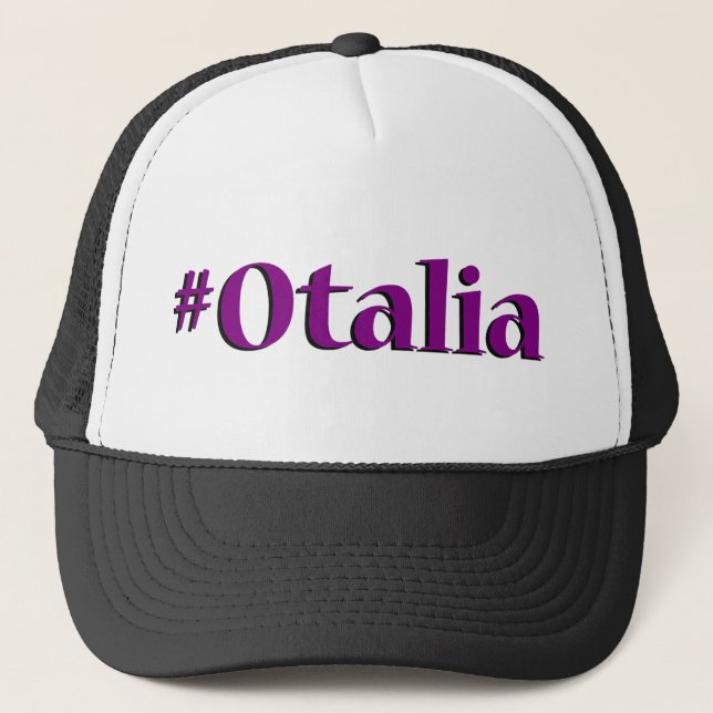 Camionero Gorra del gorjeo de Otalia (Anverso)