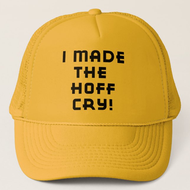 Camionero Gorra del grito de Hoff (Anverso)