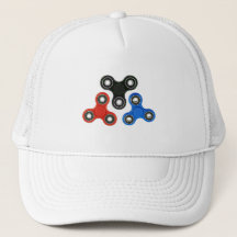 gorra del hilandero de la persona agitada