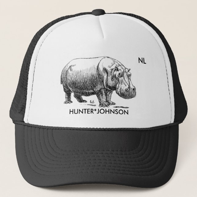 Camionero Gorra del hipopótamo de NL (Anverso)