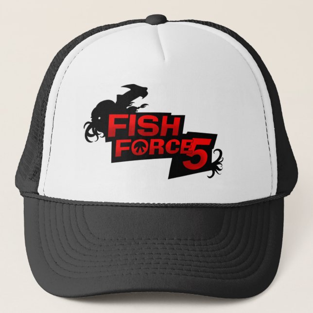 Camionero Gorra del infierno de FishForceFive (Anverso)