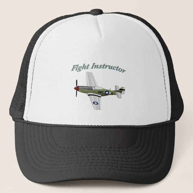 Camionero Gorra del instructor de vuelo (Anverso)