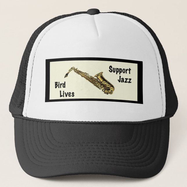 Camionero Gorra del jazz de la ayuda (Anverso)