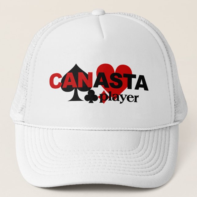 Camionero Gorra del jugador de la canasta (Anverso)
