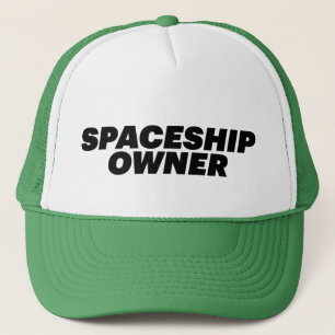 Camionero Gorra del lema de la diversión del DUEÑO de la