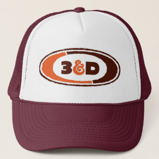Camionero gorra del logotipo de 3d A&W