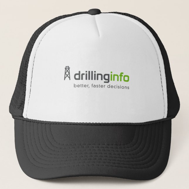 Camionero Gorra del logotipo de Drillinginfo (Anverso)