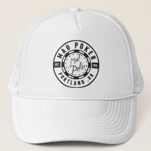 Camionero GORRA del logotipo de la bala de póquer MAD